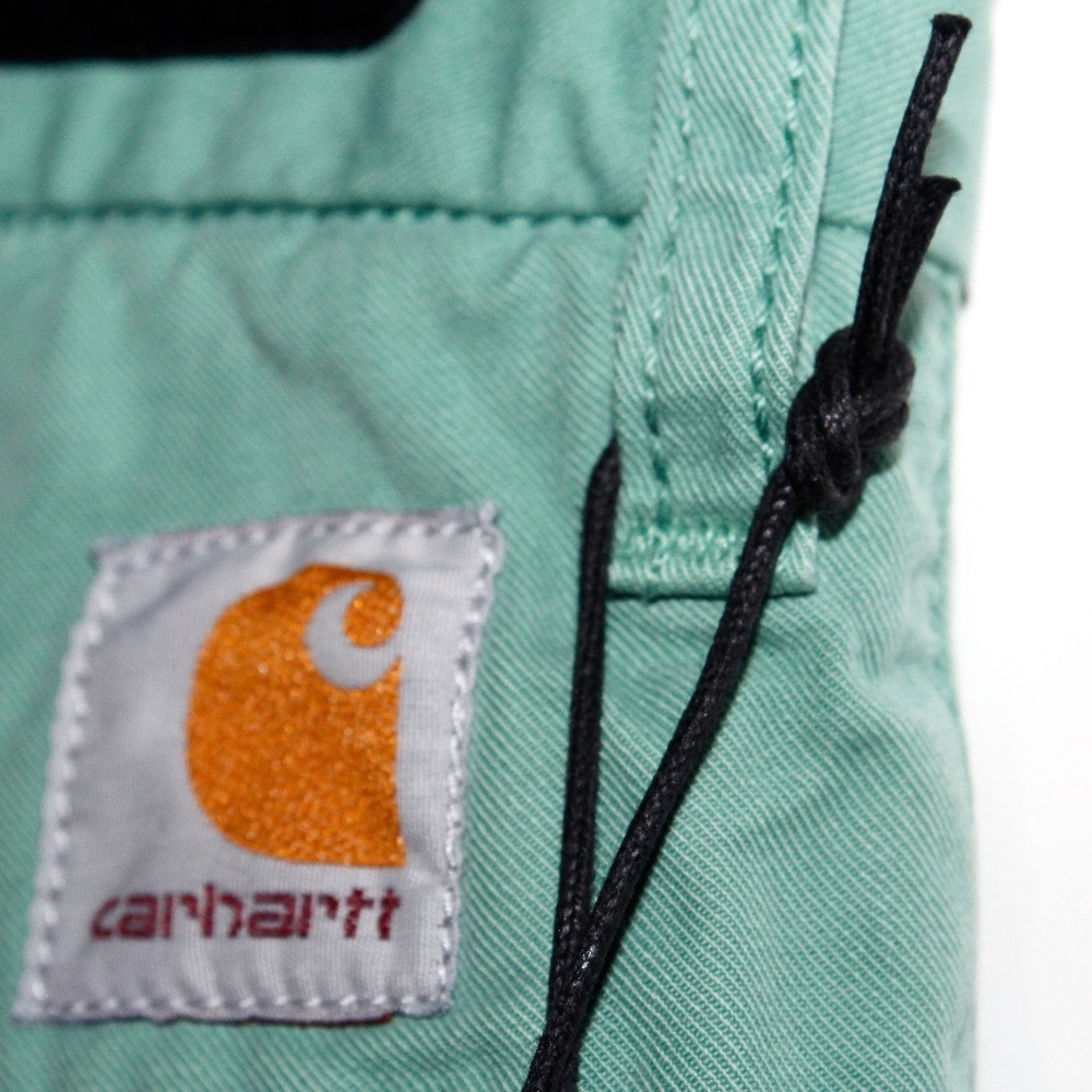Carhartt WIP "John Short" in "Catnip" Faded Seafoam Green - Picture 12 of 15